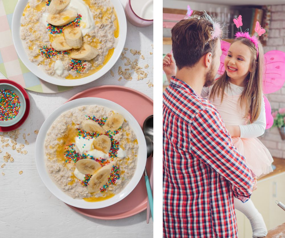 Celebrity chef Hayden Quinn shares his Fairy Bread Oats recipe – and kids will love this!