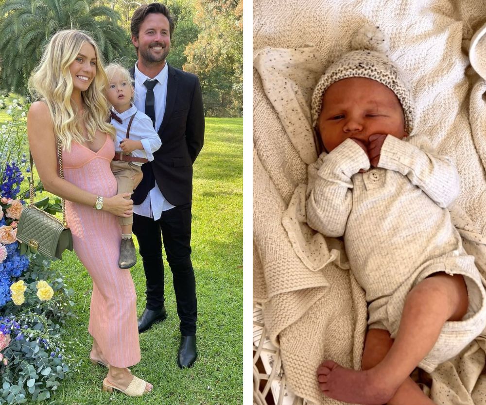 Elyse Knowles and fiancé Josh Barker have welcomed their second child