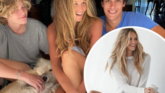 Elle Macpherson says mothering young adult sons is still ‘hands on’
