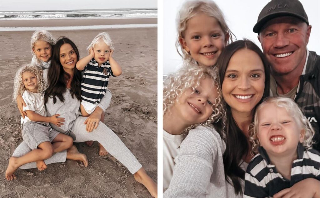 Lauren Brant and Barry Hall Mother's Day