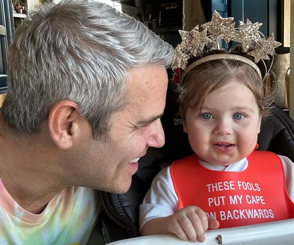 Andy Cohen and daughter Lucy