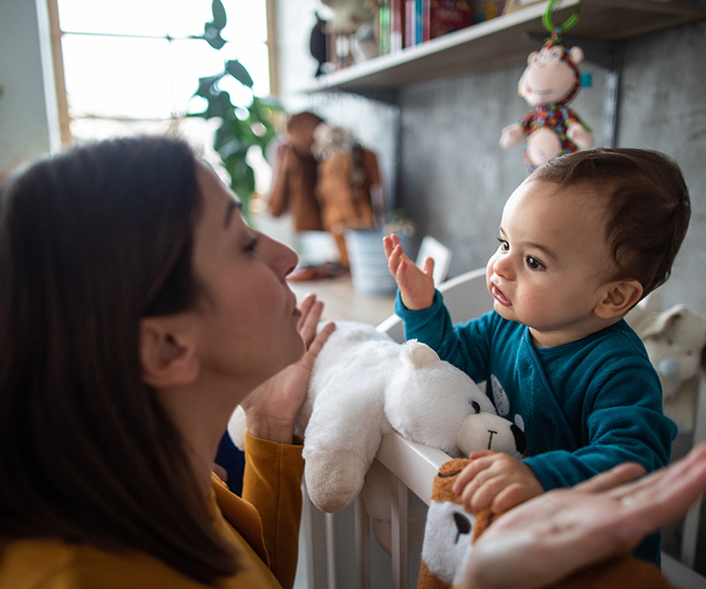 Talking to babies may contribute to brain development – here’s how to do it