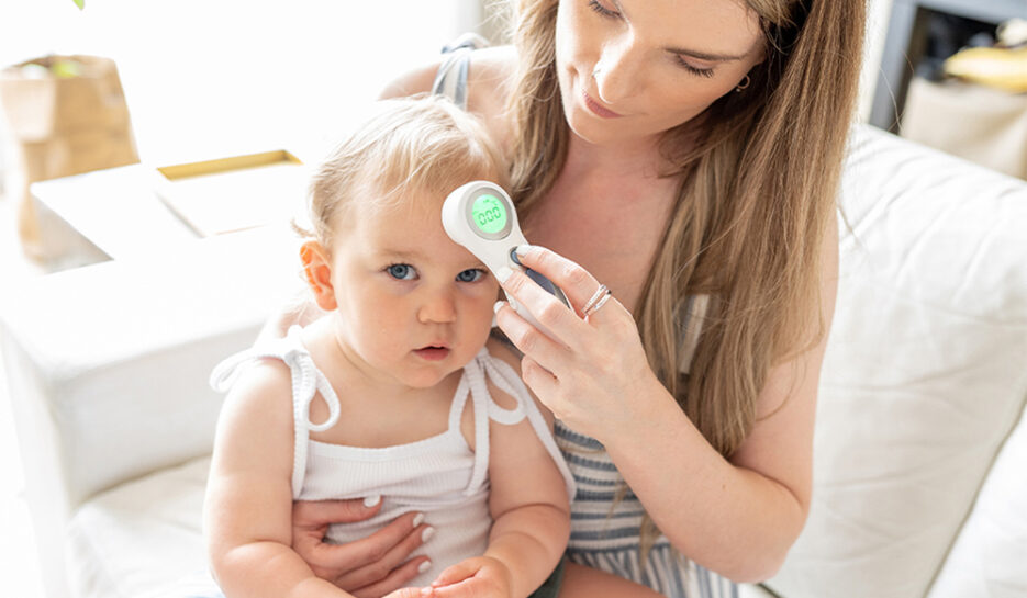 Cherub Baby Touchless Forehead Thermometer Bounty Parents