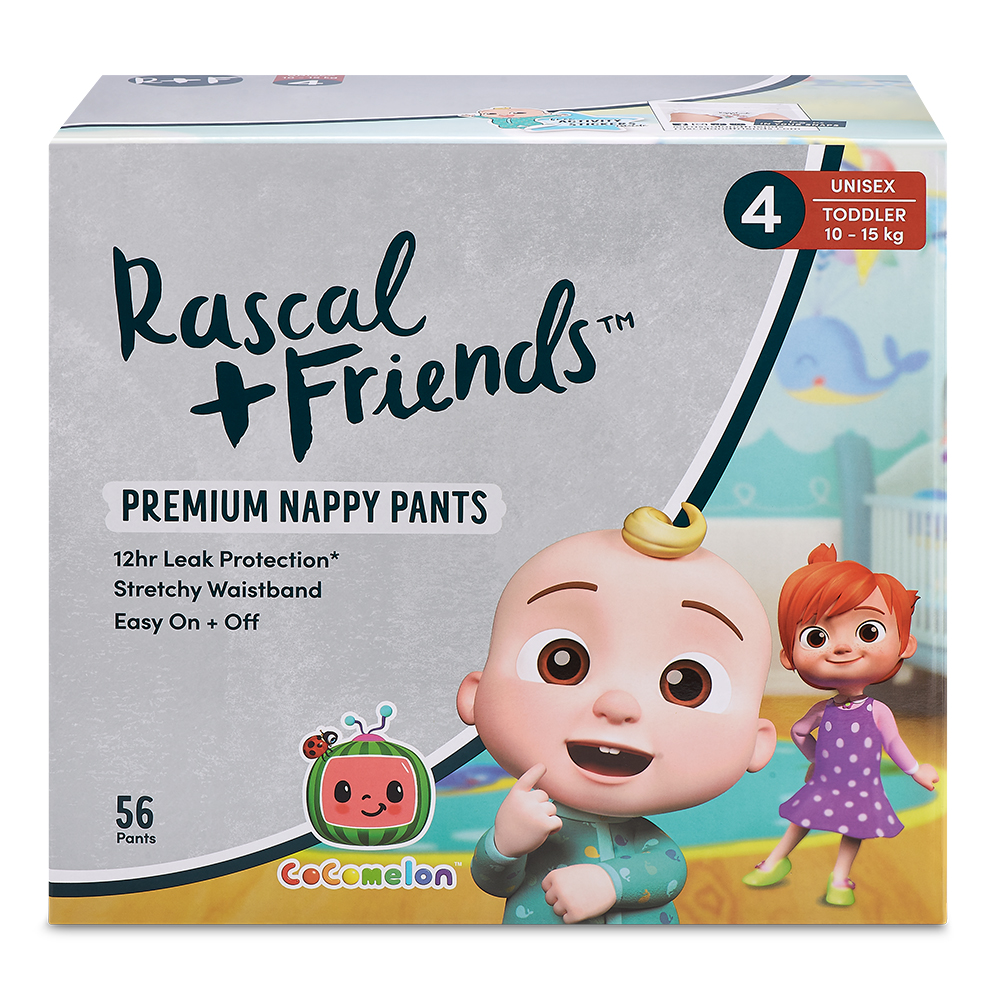 
Rascal + Friends Cocomelon Nappy Pants