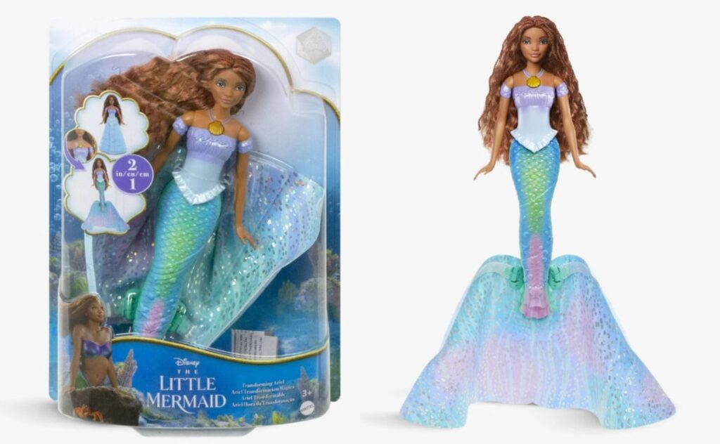 The Little Mermaid Transforming Ariel Doll