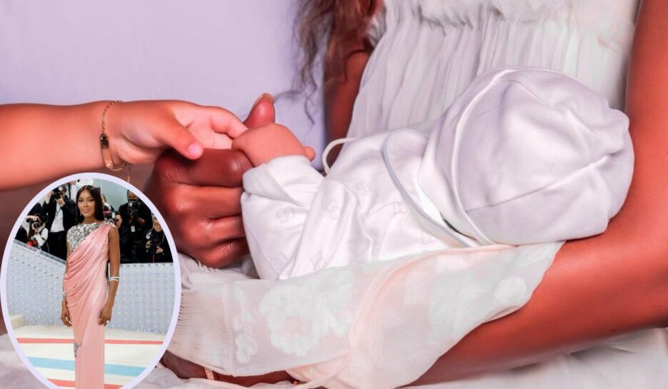 Supermodel Naomi Campbell welcomes her second child, a boy