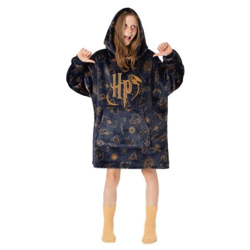 Harry Potter Childrens/Kids Icons Oversized Hoodie