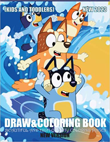 The Best Bluey Colouring-In Books For Kids In Australia