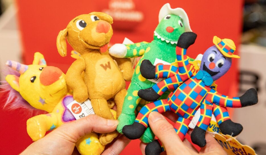 Red Nose Day Wiggly character plush toys