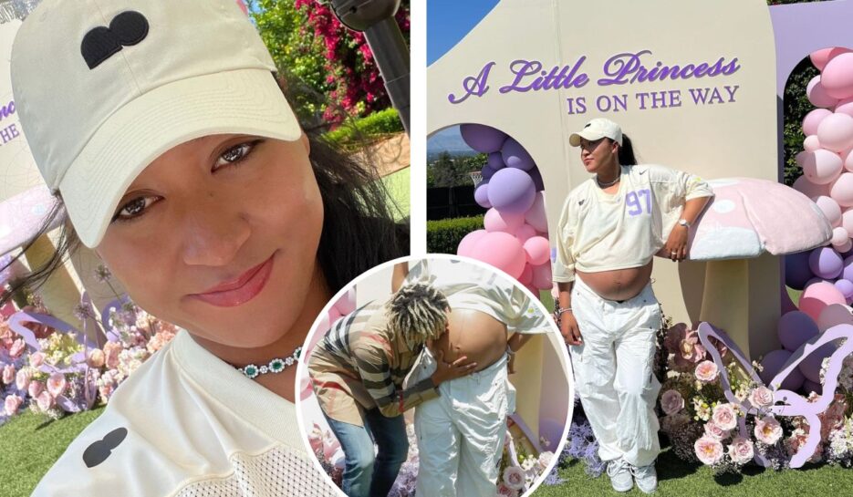 Naomi Osaka princess-themed baby shower.