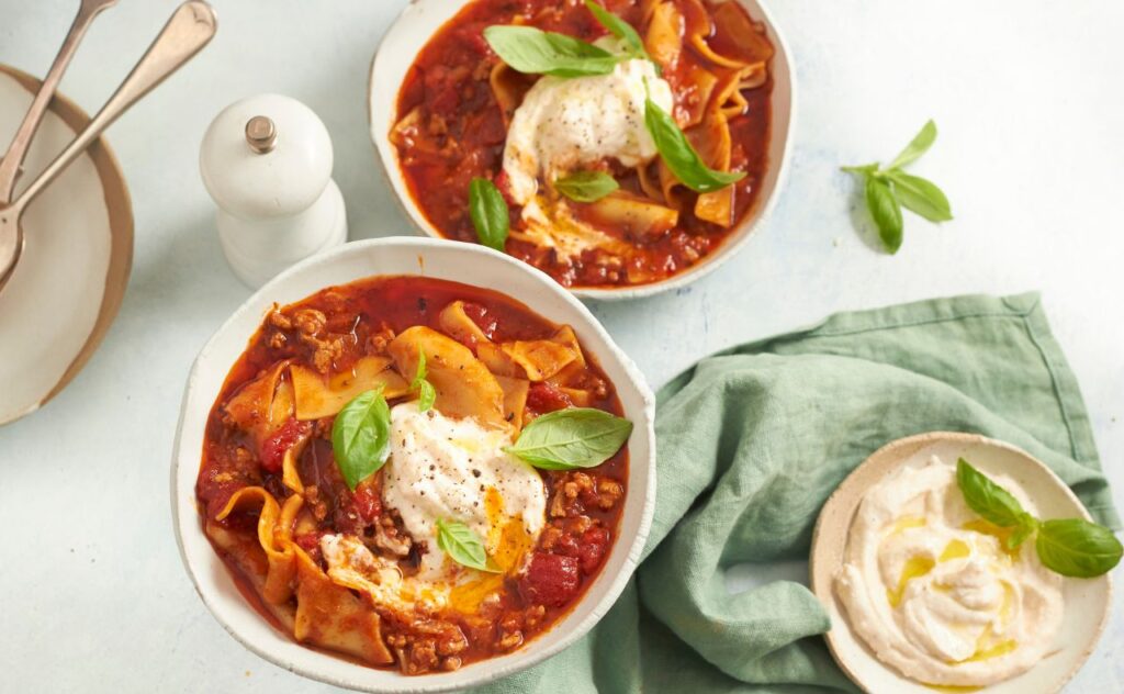 One pot lasagne