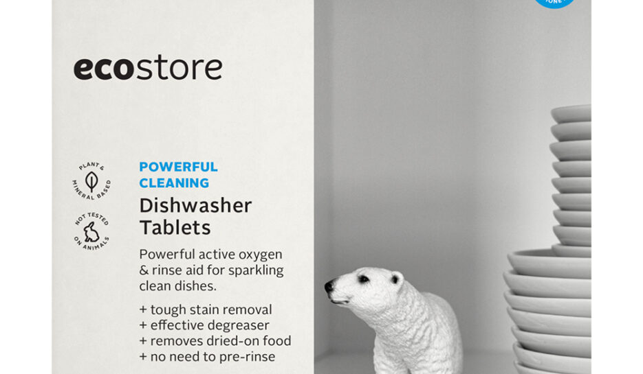 ecostore Dishwasher Tablets front packaging