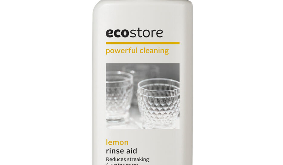 ecostore Lemon Rinse Aid front packaging