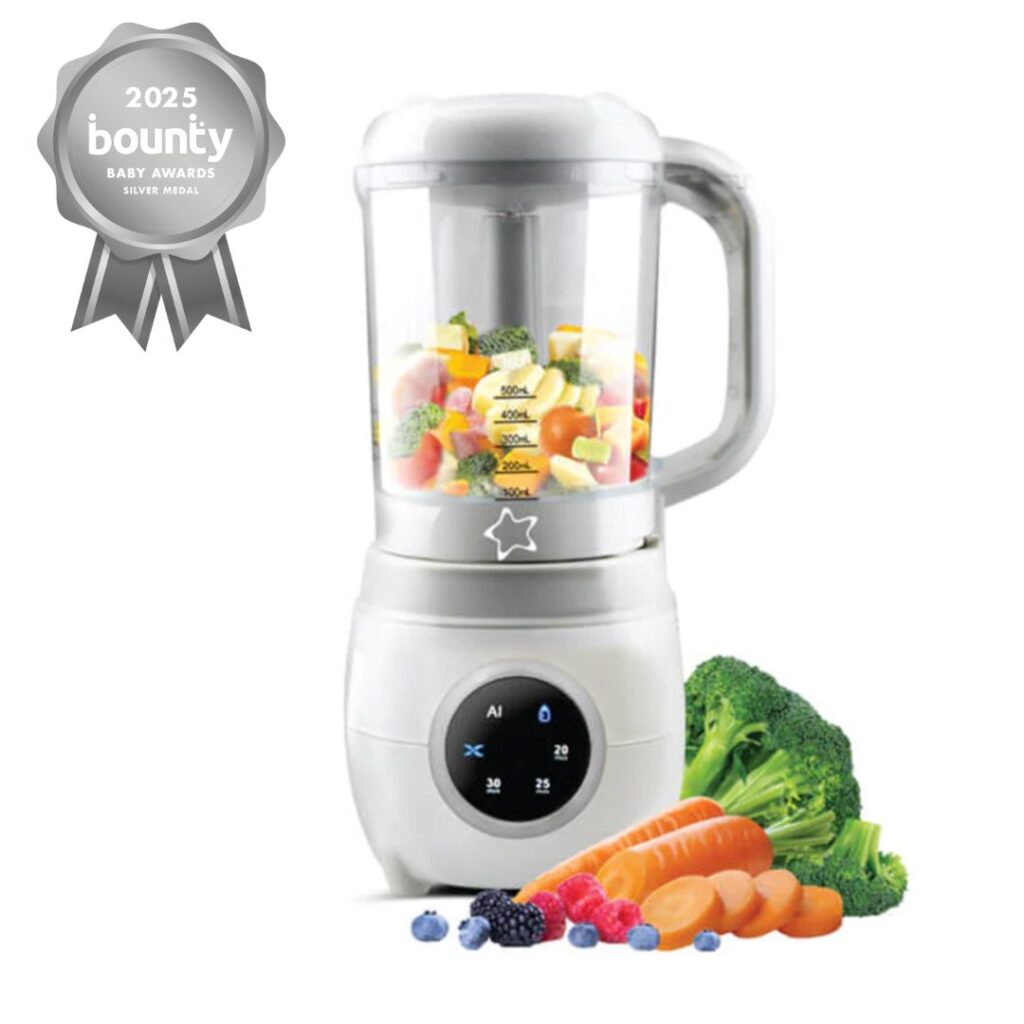 Cherub Baby Baby Food Maker and Steriliser BBA Silver
