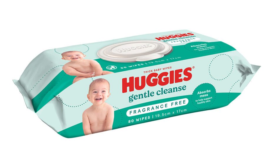 Huggies Gentle Cleanse Baby Wipes Fragrance Free