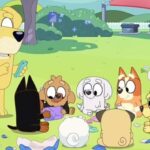 Lucky dad pass the parcel