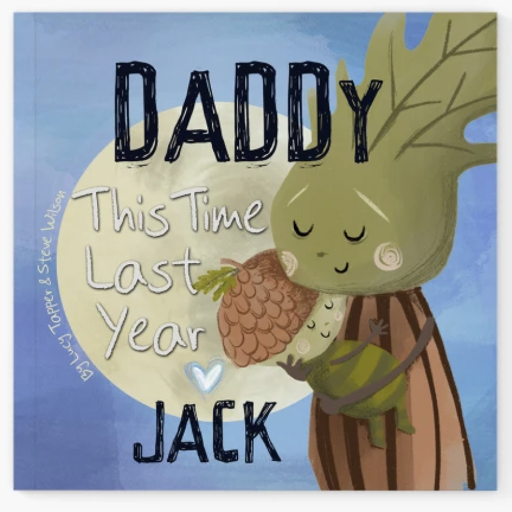 Personalised First Father's Day Book by From Lucy  
