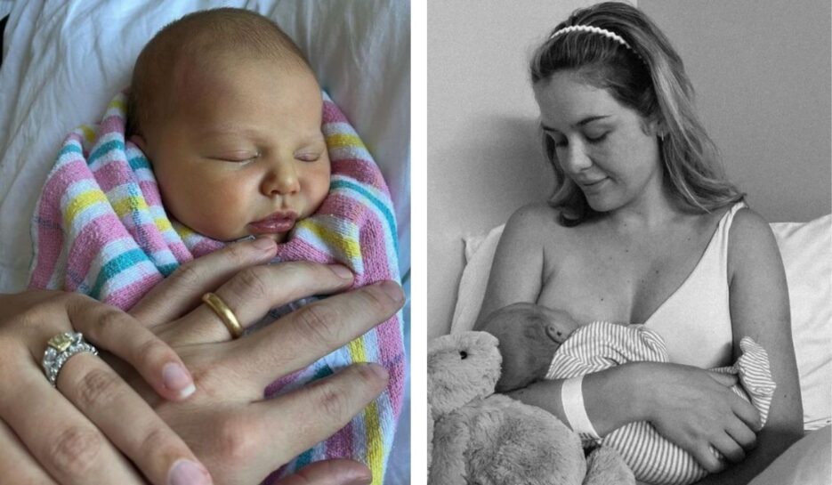 The Bachelor's Sophie Tieman gives birth to a baby girl