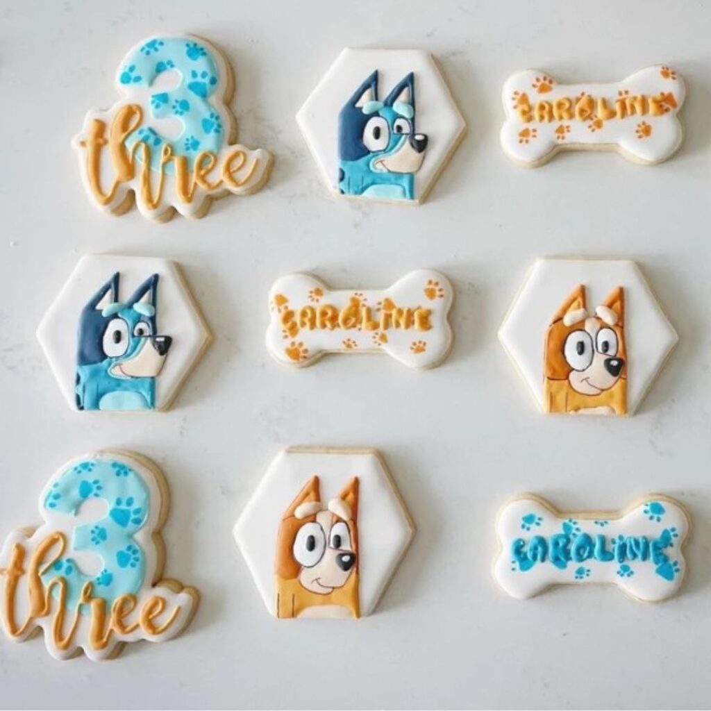 Bluey cookies