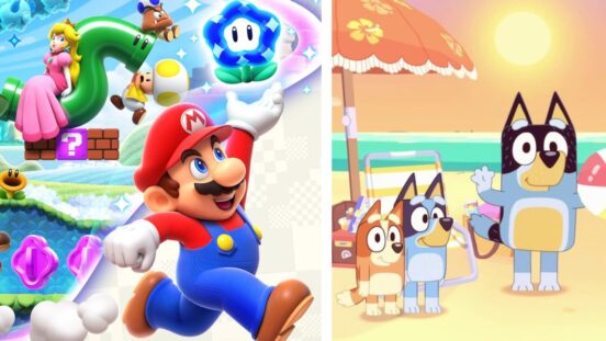 Best Nintendo Switch games: Super Mario Bros Wonder and Bluey