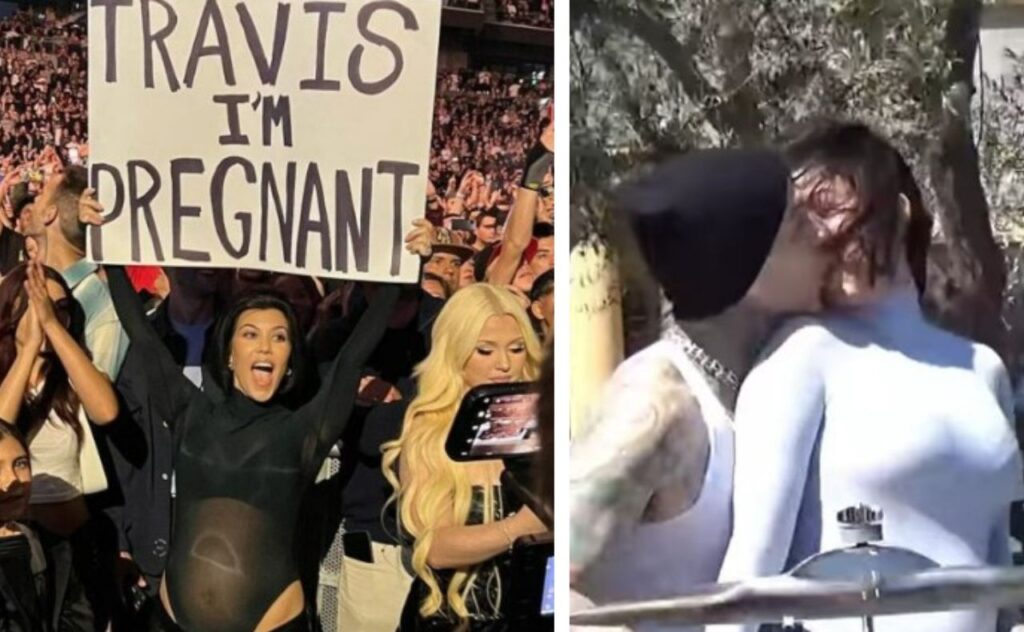 Kourtney Kardashian and Travis Scott gender reveal