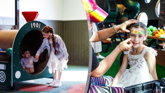 Children enjoying the family friendly facilities at Campbelltown region's Willowdale hotel.