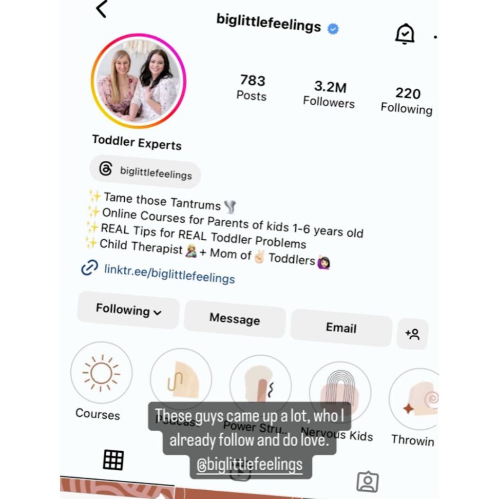 Steph Claire Smith recommends @biglittlefeelings on Instagram