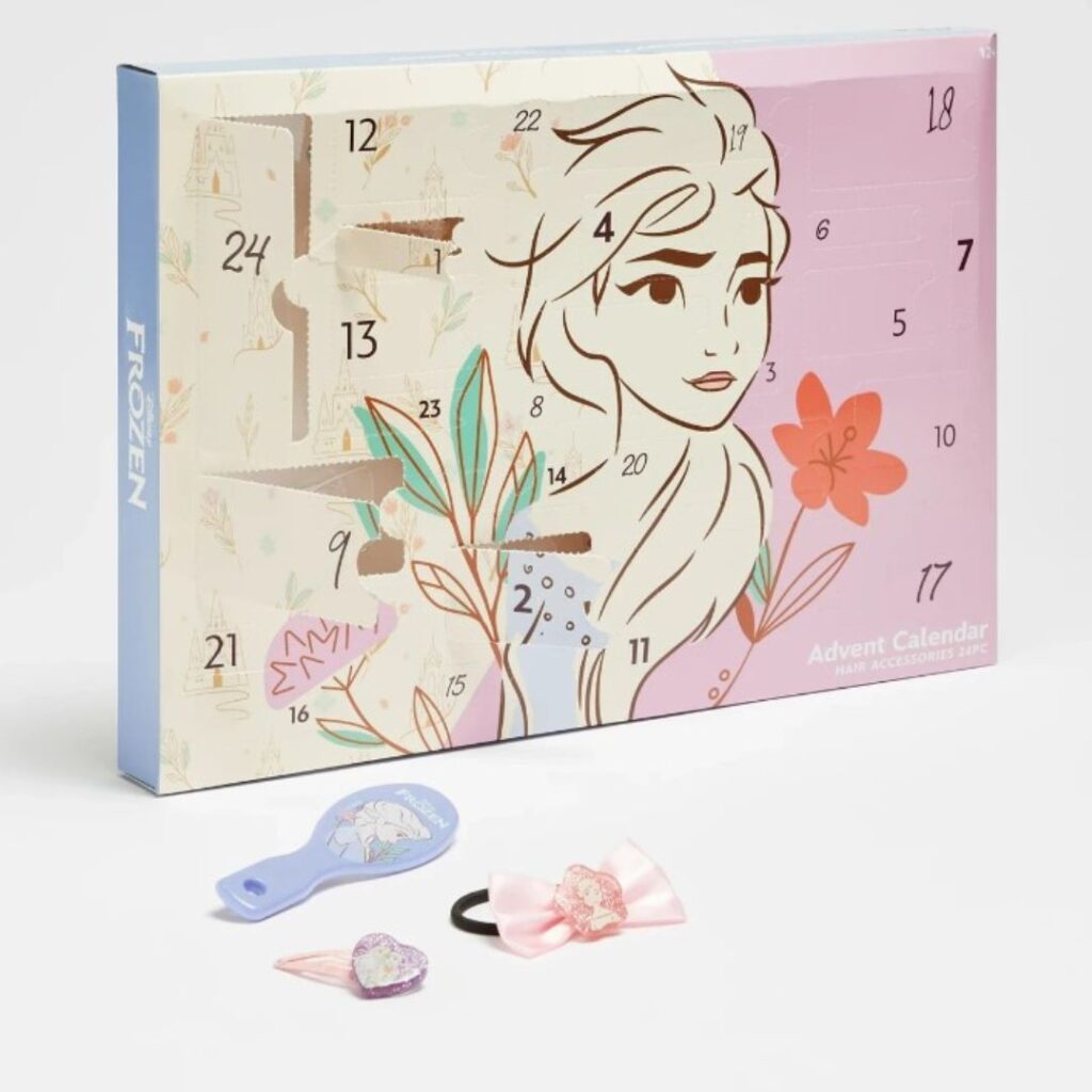 Frozen 24 Piece Hair Accessories Advent Calendar