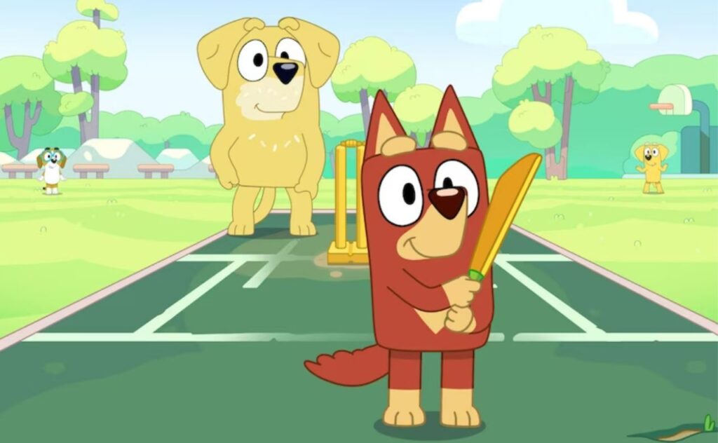 Bluey Cricket episode