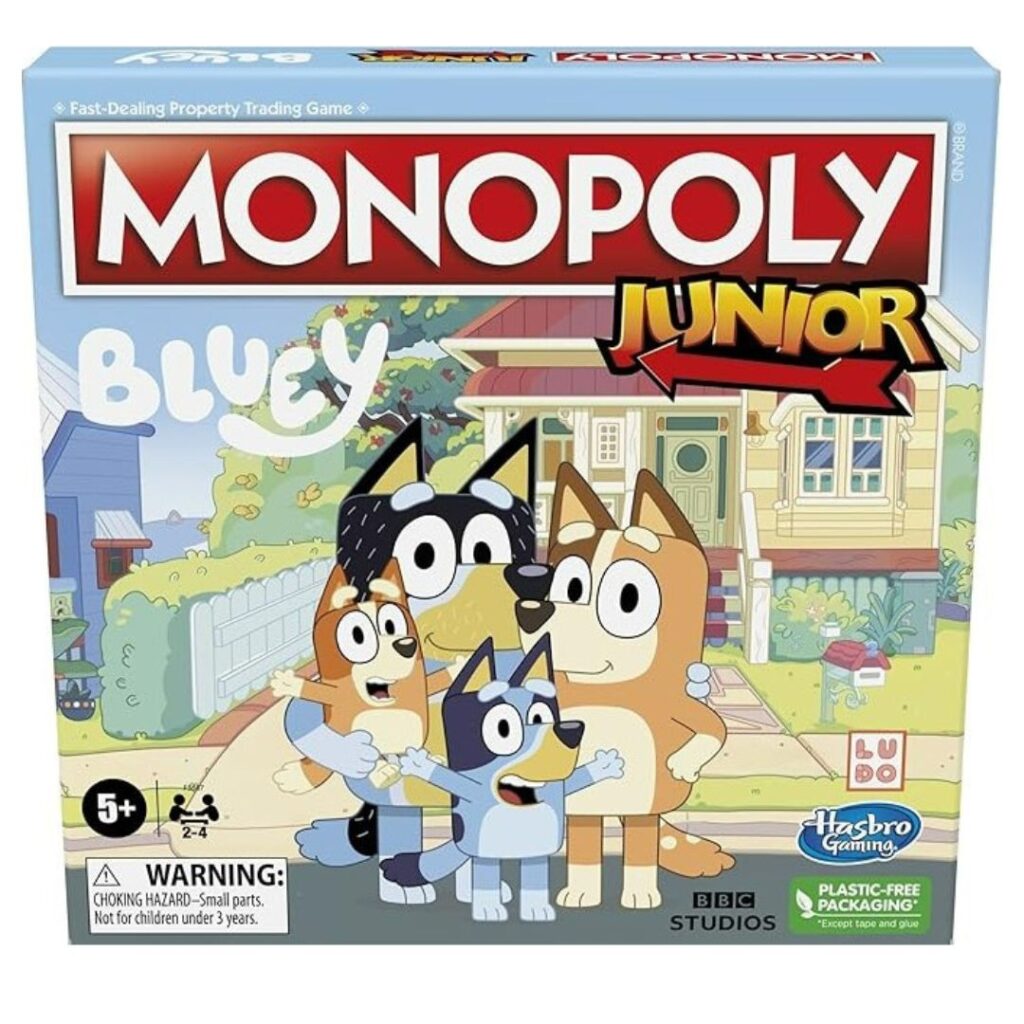 Bluey Monopoly Junior