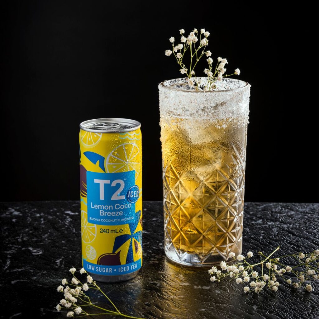 T2 Iced Tea Lemon Coco Breeze Low Sugar Ice Tea Nanuya Lailai