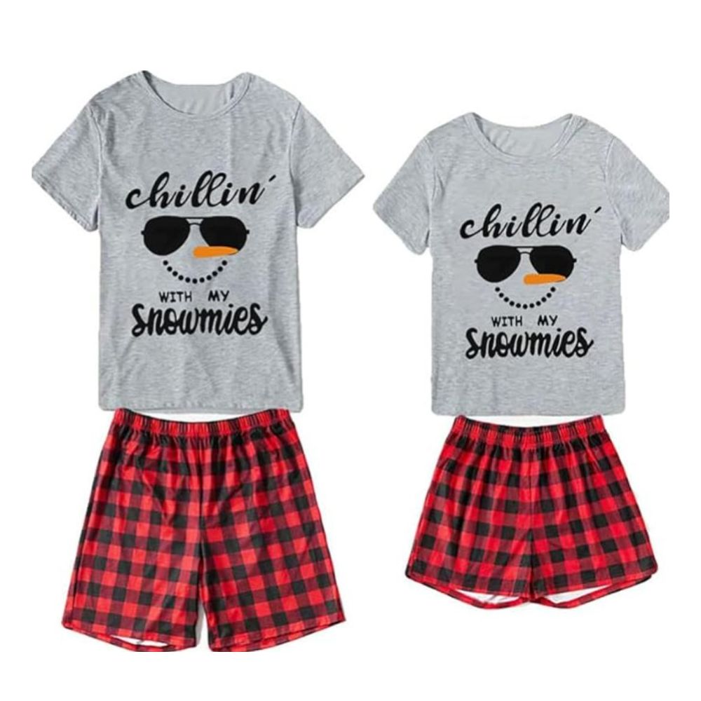 Amazon Christmas pyjamas - Chillin with my Snowmies