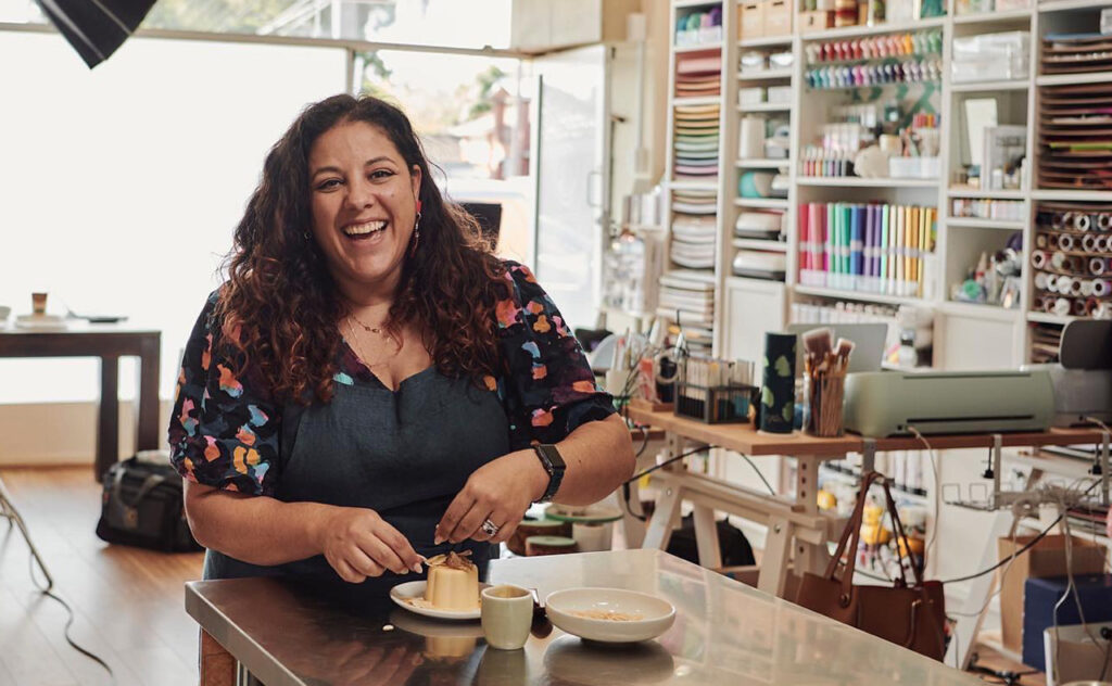 Recipe developer Amanda Dettrick from letsmakestuff_au
