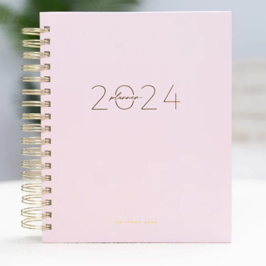 Steph Pase 2024 Signature Planner - Blush