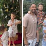 Zoe and Benji Marshall family Christmas and holidays