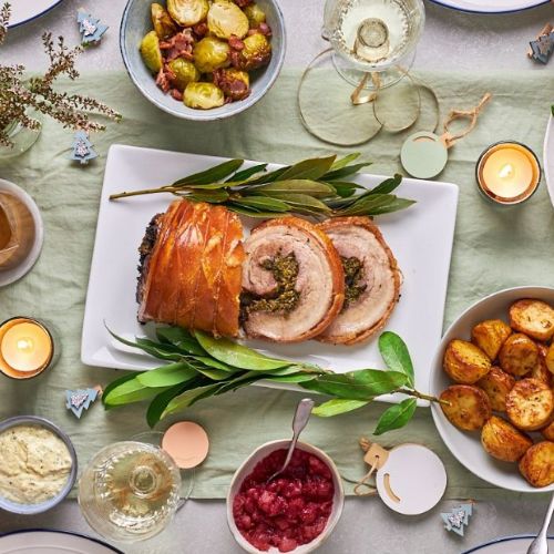 Dinner Ladies Christmas menu
