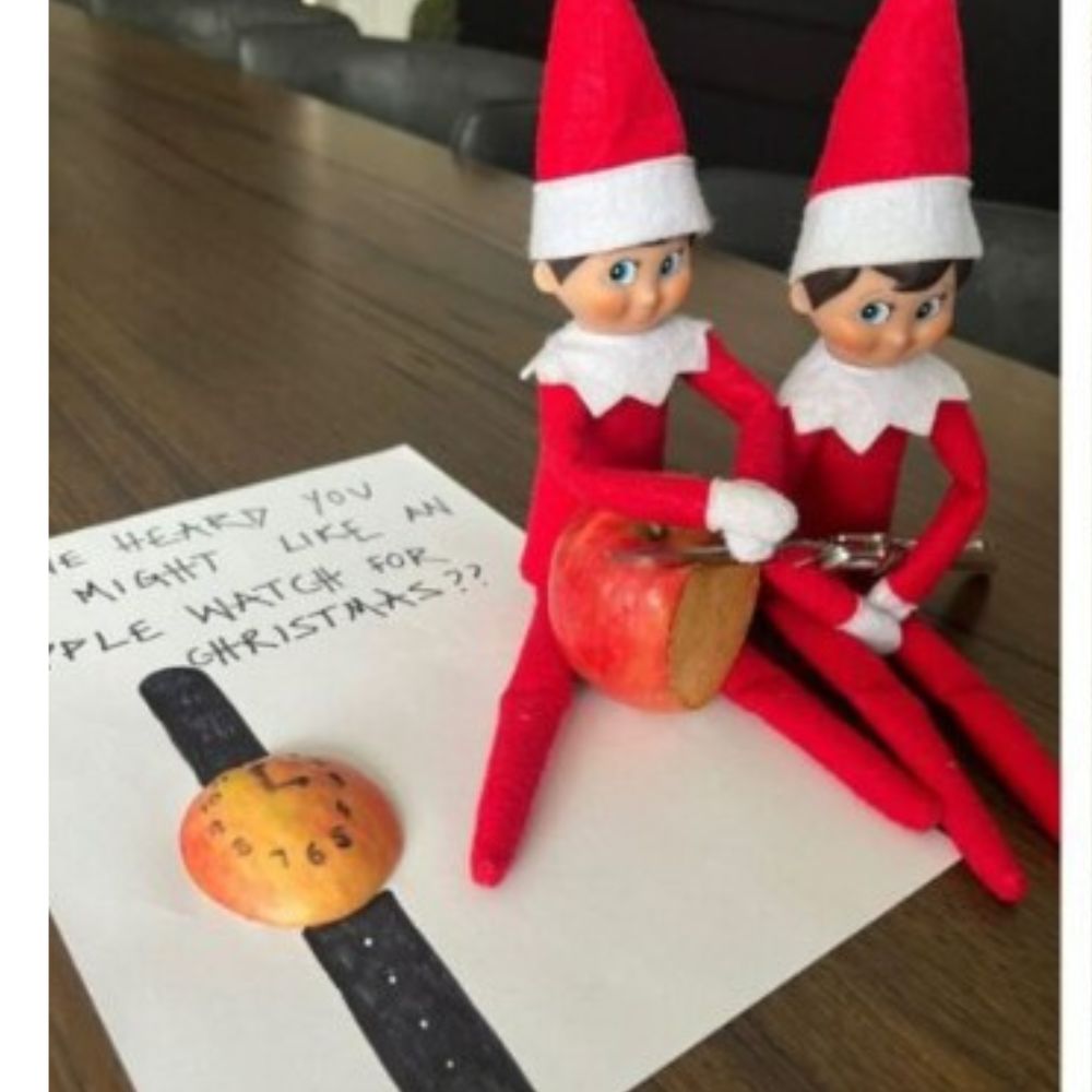 Elf on the shelf Apple Watch