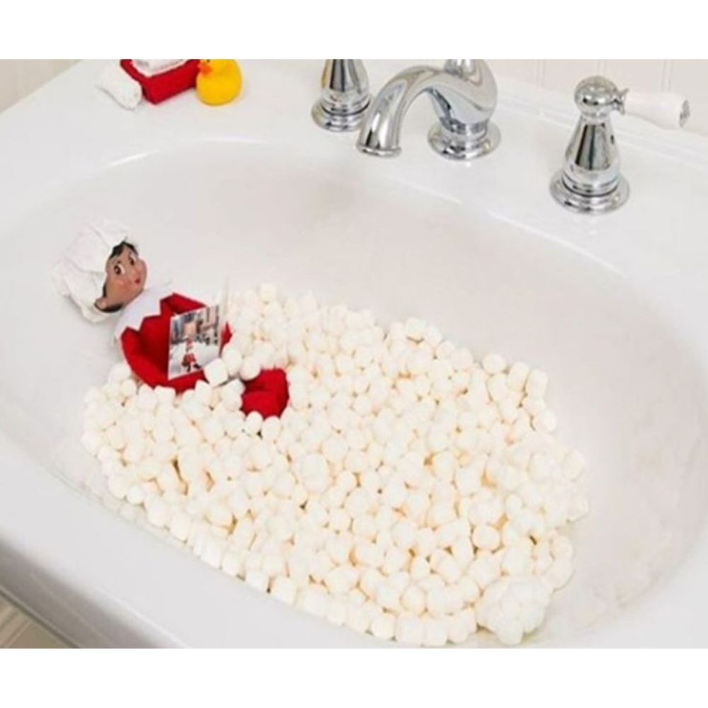 Elf on the shelf Marshmallow bath Elf