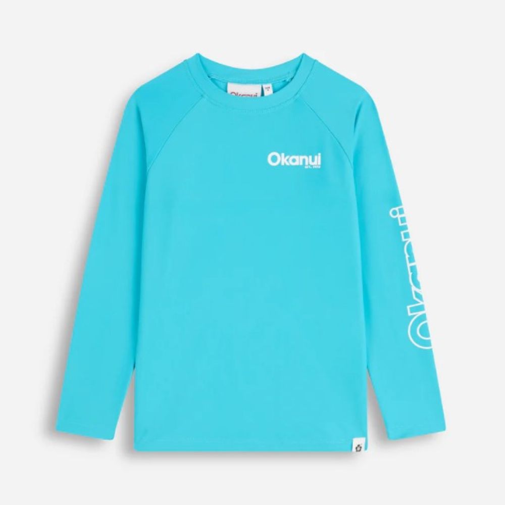 Long Sleeve Rashie - Storm Blue from Okanui