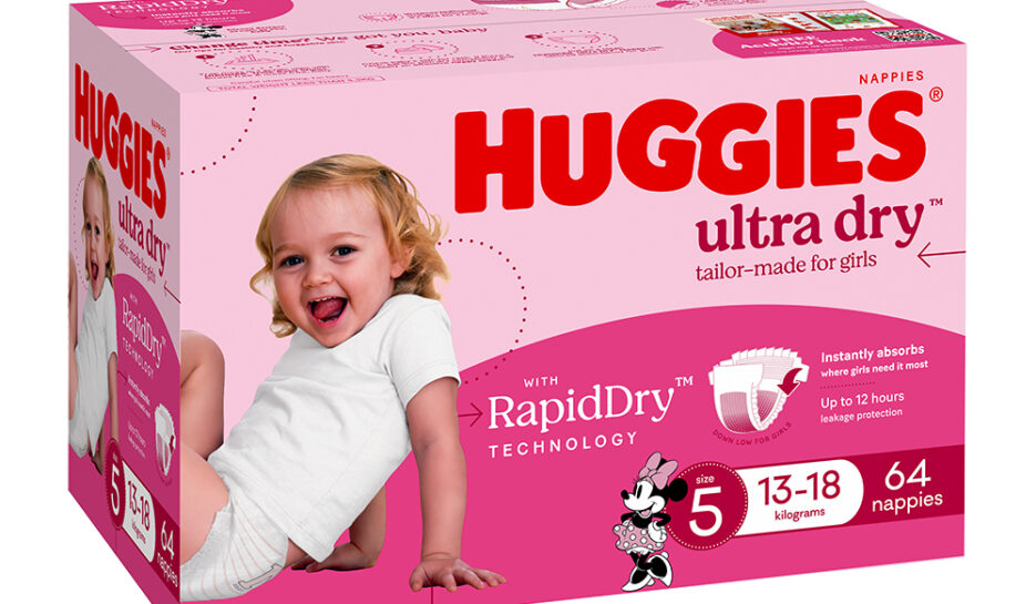 Huggies Ultra Dry Nappies for Girls