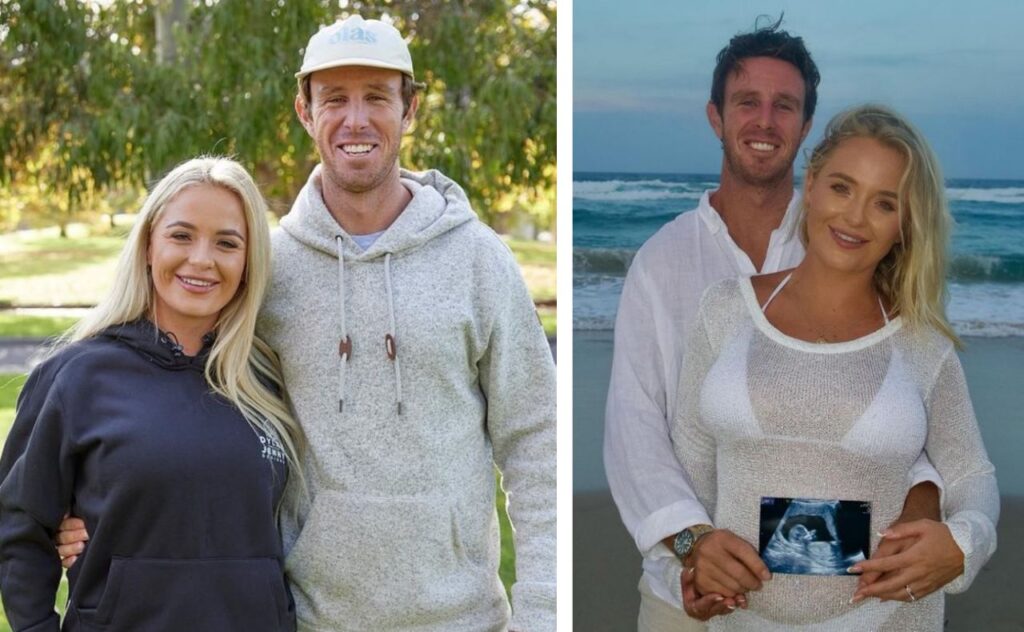 The Block's Dylan Adams and Jenny Heath are expecting their first child