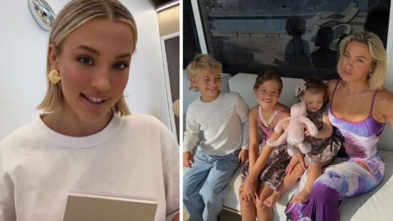 Tammy Hembrow with her three children