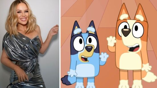 Kylie Minogue voices Bluey book