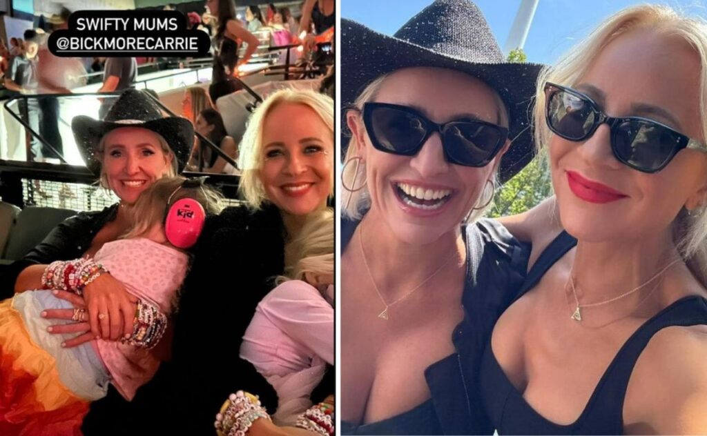 Carrie Bickmore attended Taylor Swift concert with Fifi Box