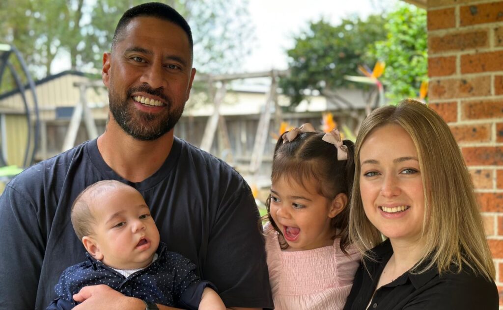 Big Miracles couple Sam and Jason with their two children