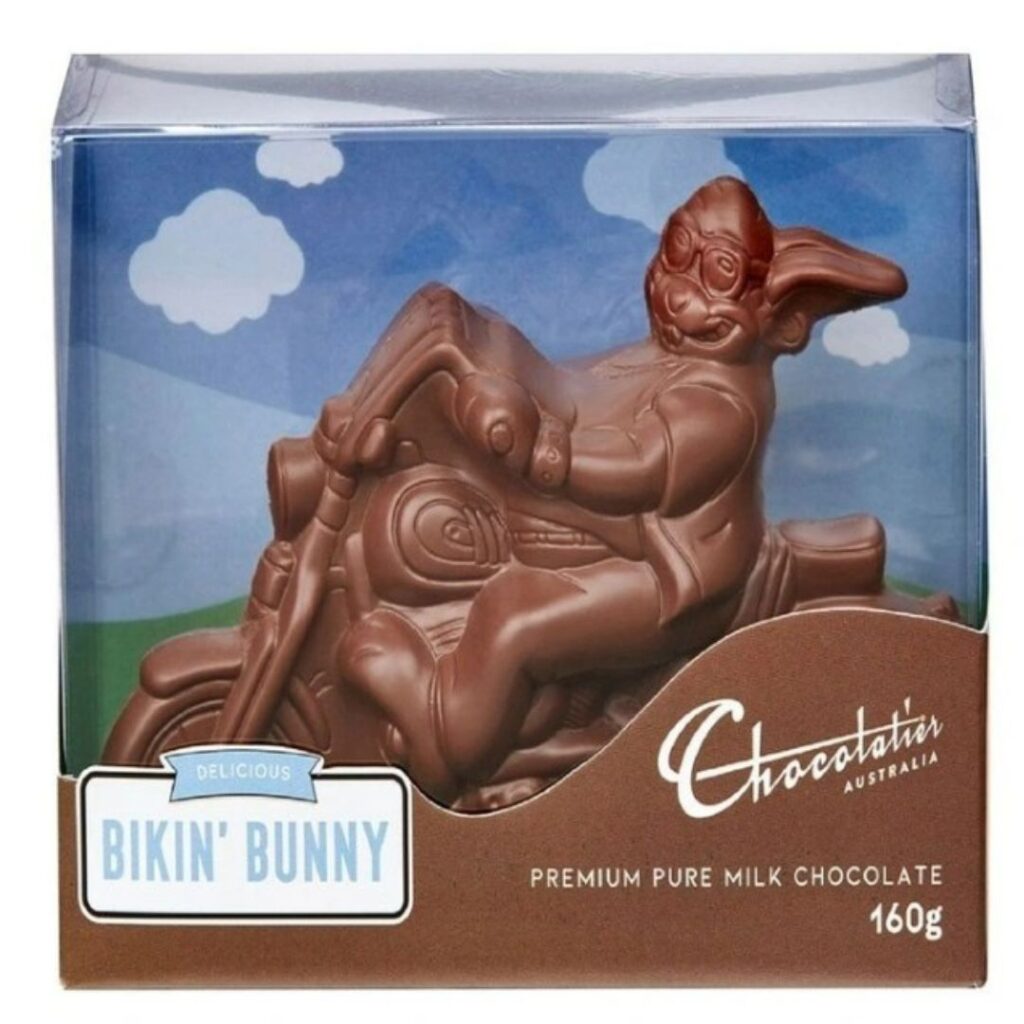 Chocolatier Milk Chocolate Bikin' Bunny Rabbit