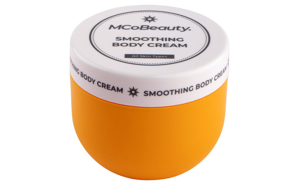 mco beauty smoothing body cream product shot
