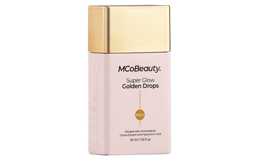 Mco beauty Super Glow Golden Drops product shot