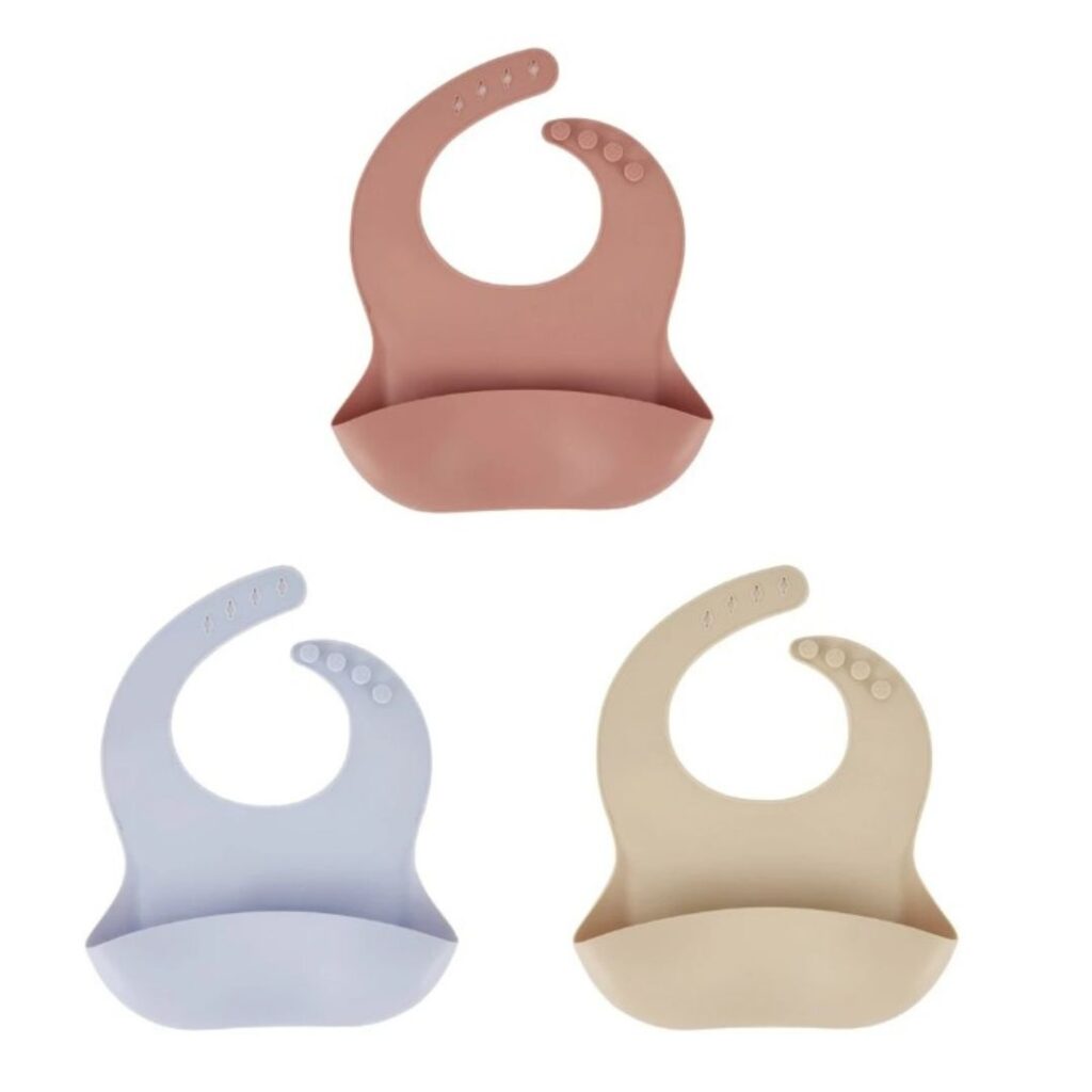 Silicone Bib, Assorted - Anko