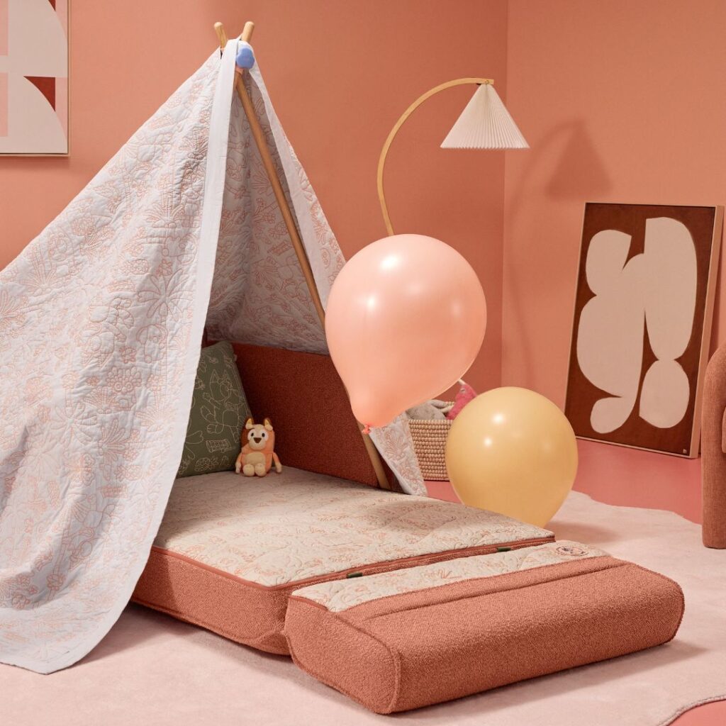 KOALA RELEASES LIMITED EDITION BLUEY ‘PLAYTIME SOFA BED’ 